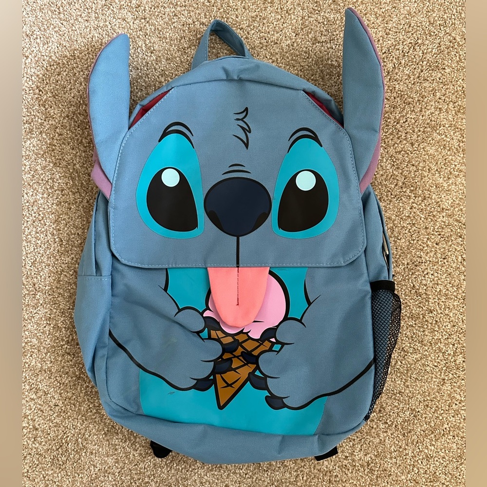 Loungefly Disney Lilo & Stitch Ice Cream Flap Backpack